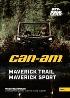 Can-Am Zubehörkatalog SSV Maverick Trail / Maverick Sport 2022
