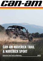 Can-Am Zubehörkatalog SSV Maverick Trail / Maverick Sport 2023
